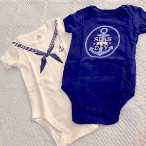 Little Treasure bodysuits/ NWT/ 3-6 months. 🧸 5 for 25 dollar